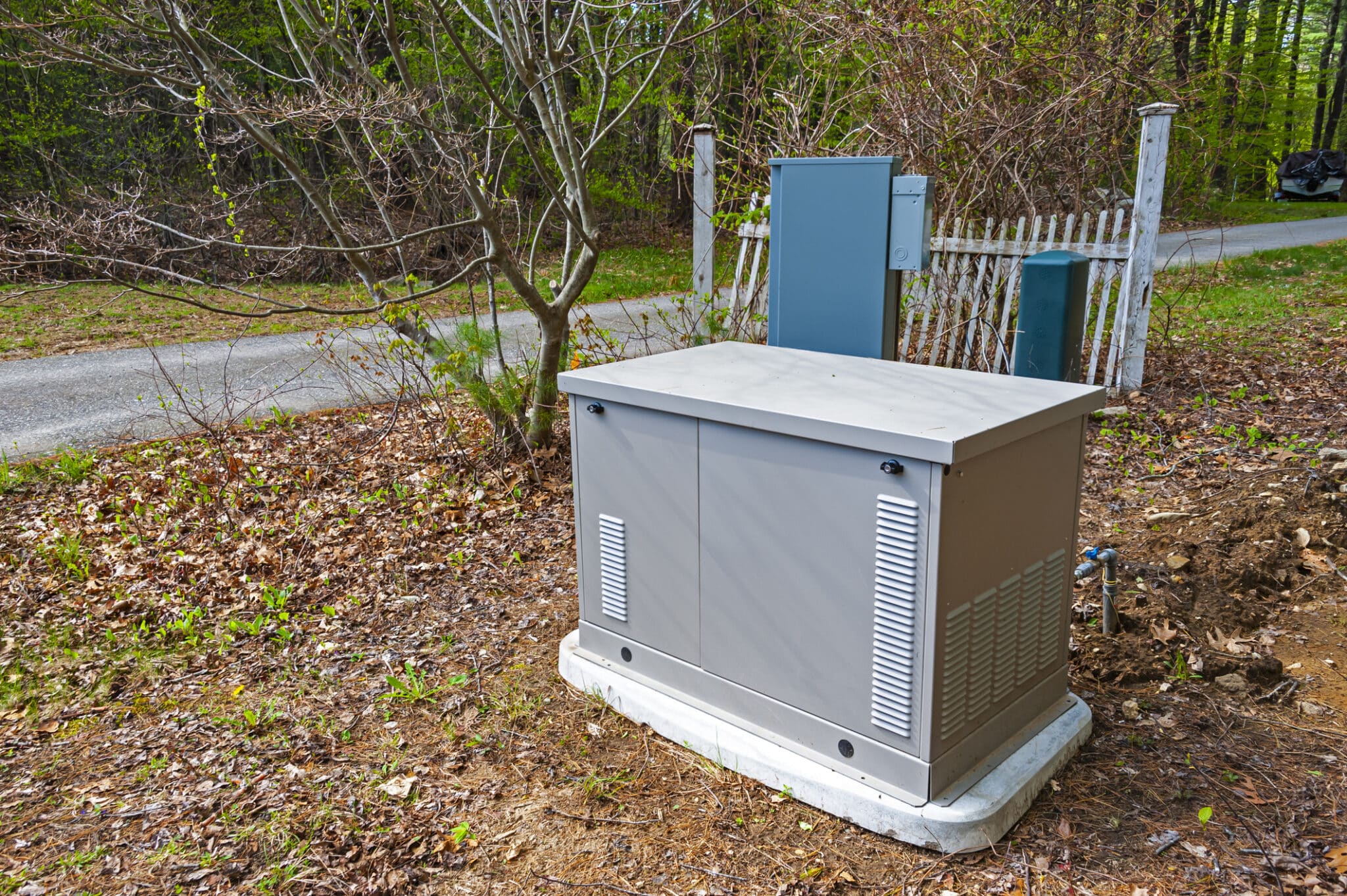 Residential standby generator.