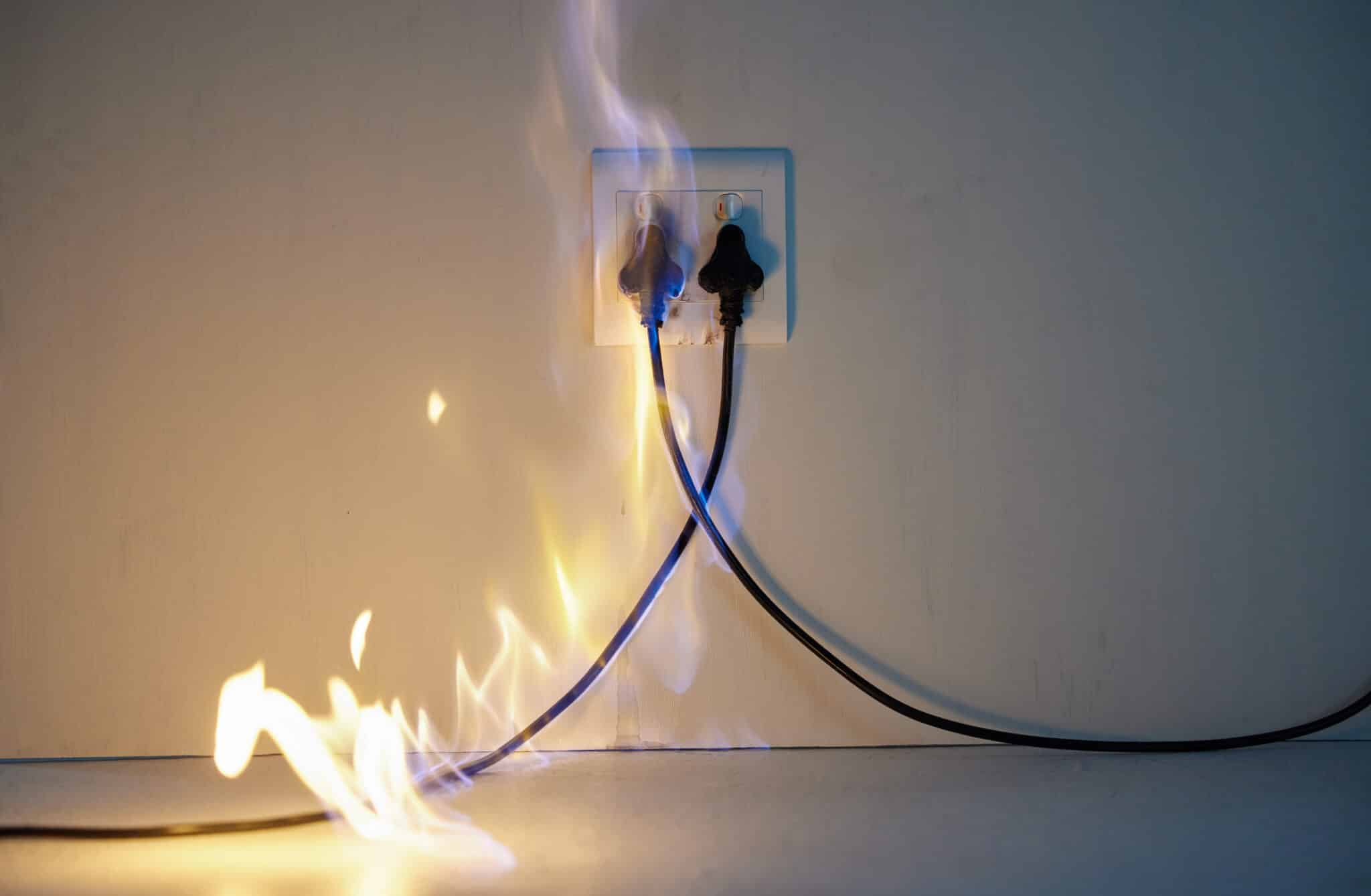Fire Hazards and the Need for Electrical Repairs.