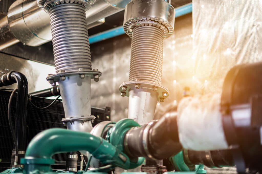Exhaust pipe generator