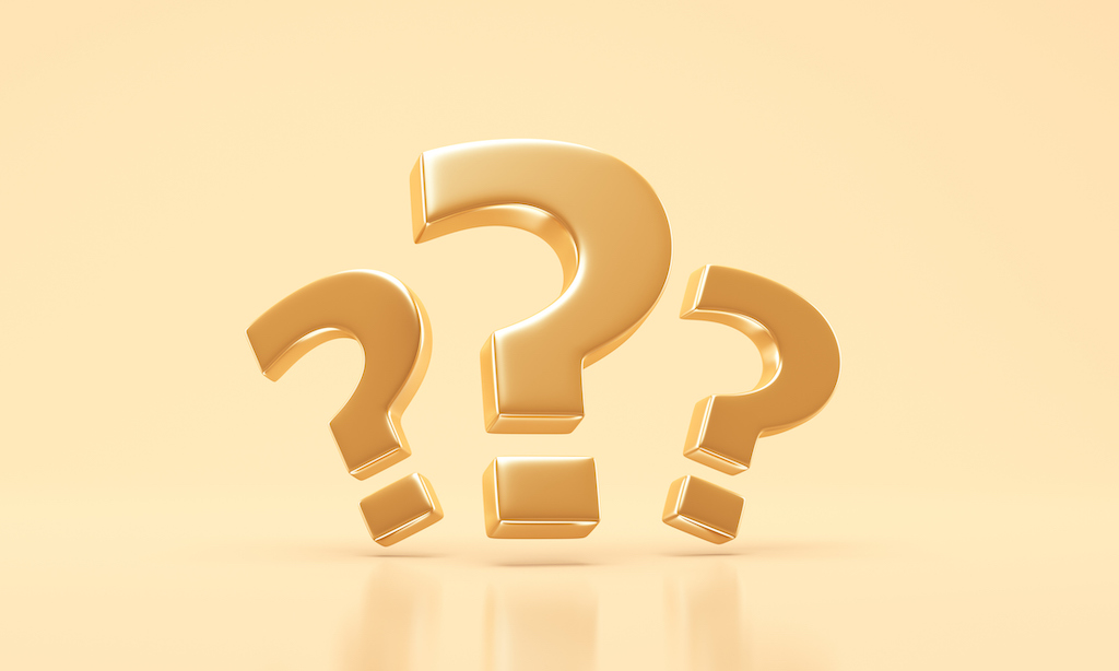 Three yellow 3D question marks on yellow background. | On-Site Generator Repairs